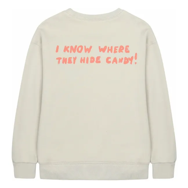 Sweatshirt Rabbit | Elfenbeinfarben