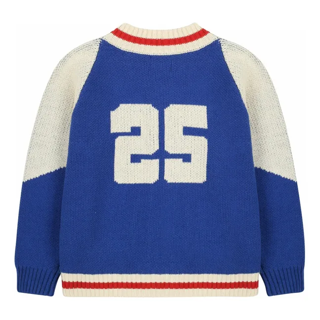 Strickjacke No.25 | Blau