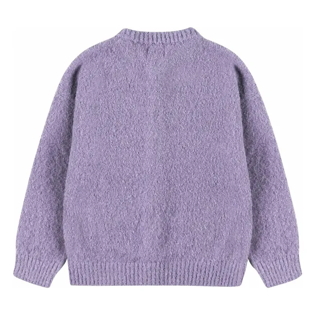 Cardigan Lucky Clover | Violet