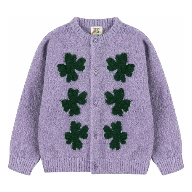 Cardigan Lucky Clover | Violet