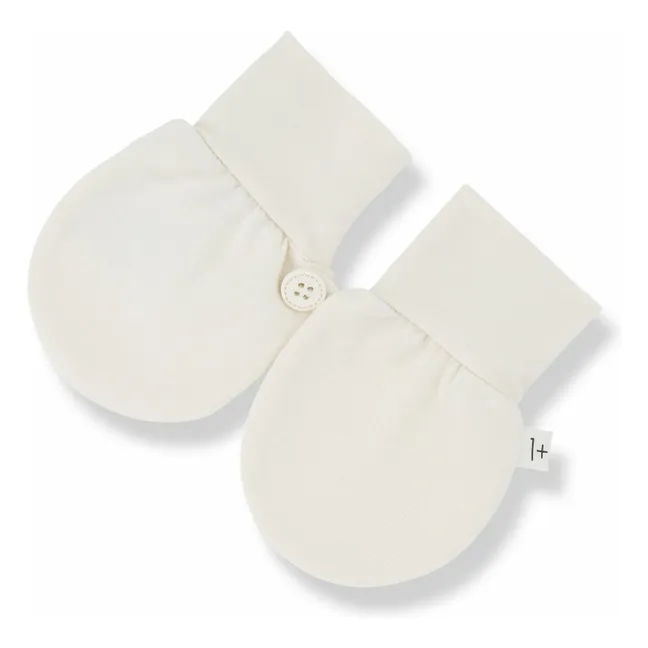 Gants Zia Coton Bio | Ecru