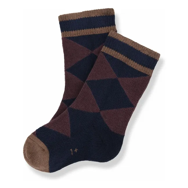 Chaussettes Jeppe | Bleu marine