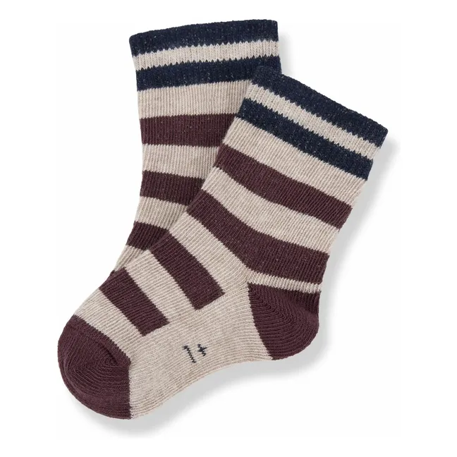 Chaussettes Niels | Bordeaux