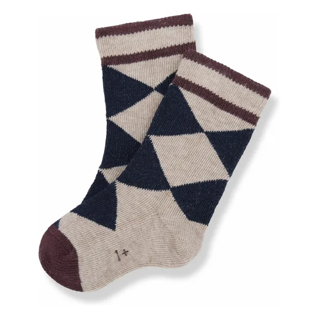 Jeppe-Socken | Beige