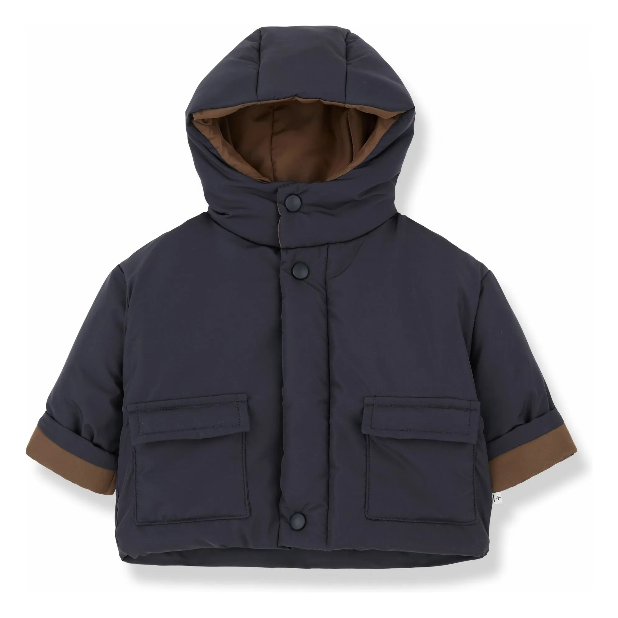 1+ In The Family Navy Blue Oskar Down Jacket