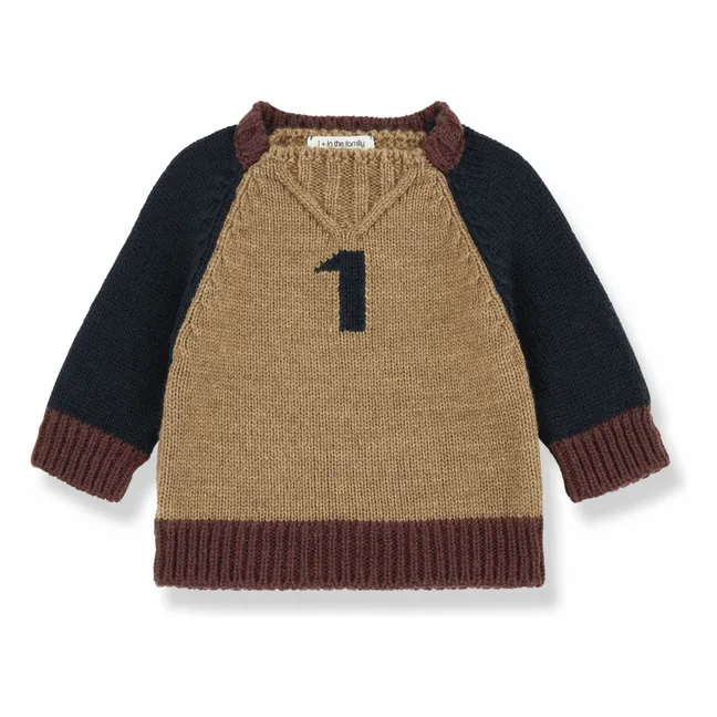 Jersey Patrick de lana merina | Marrón