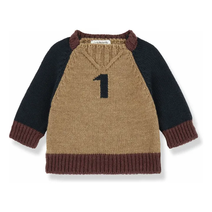 Jersey Patrick de lana merina | Marrón- Imagen del producto n°0