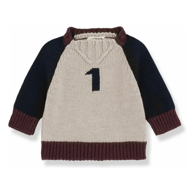 Jersey Patrick de lana merina | Beige