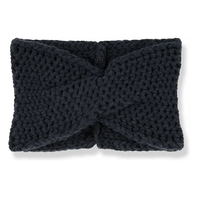 Bandeau Amalie Laine Mérinos | Bleu marine