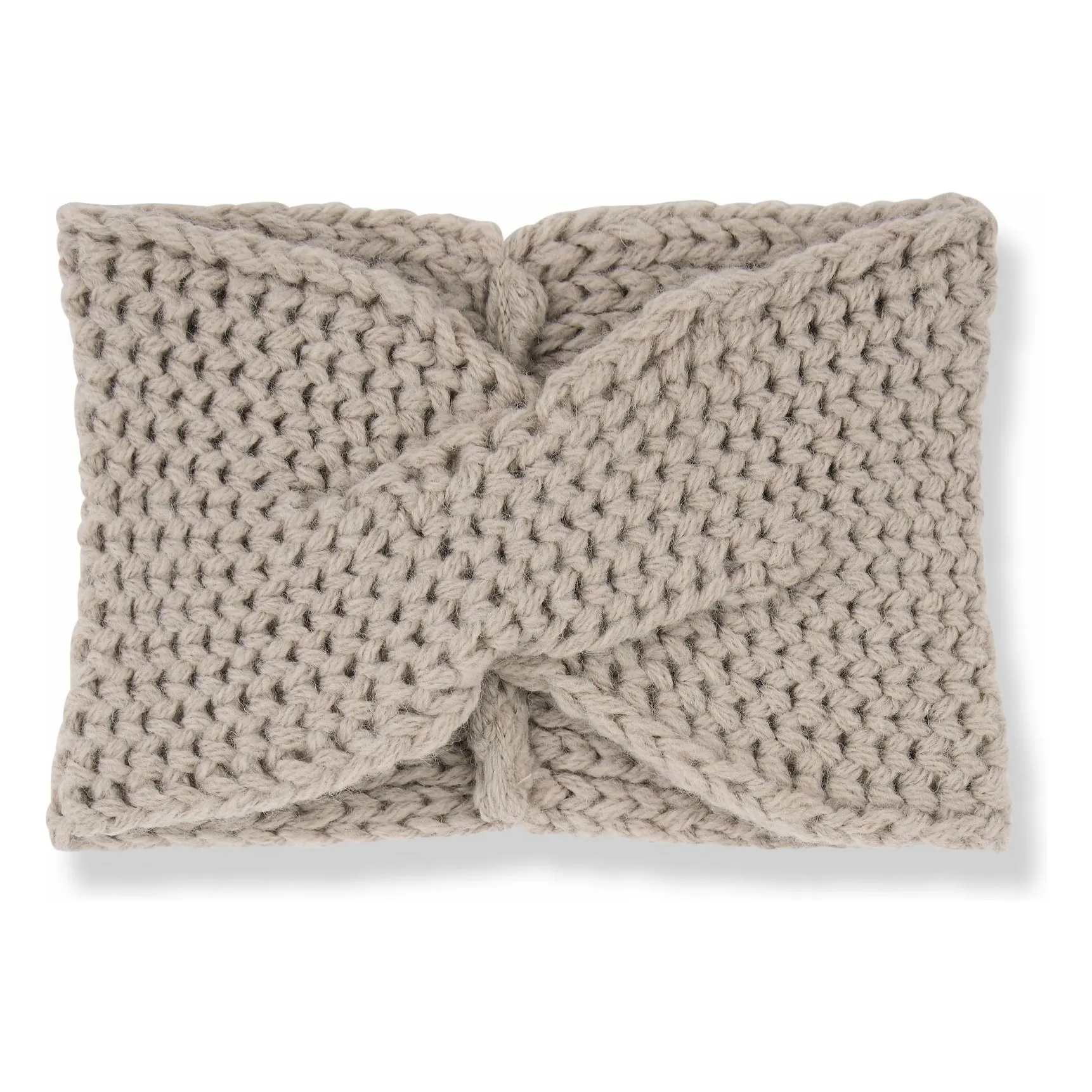 1+ In The Family Beige Amalie Merino Wool Headband