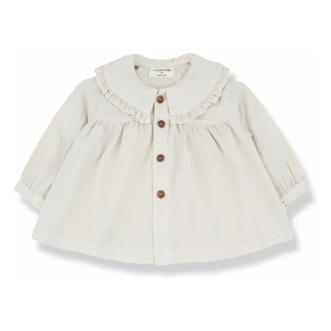 Blouse Jade | Beige chiné