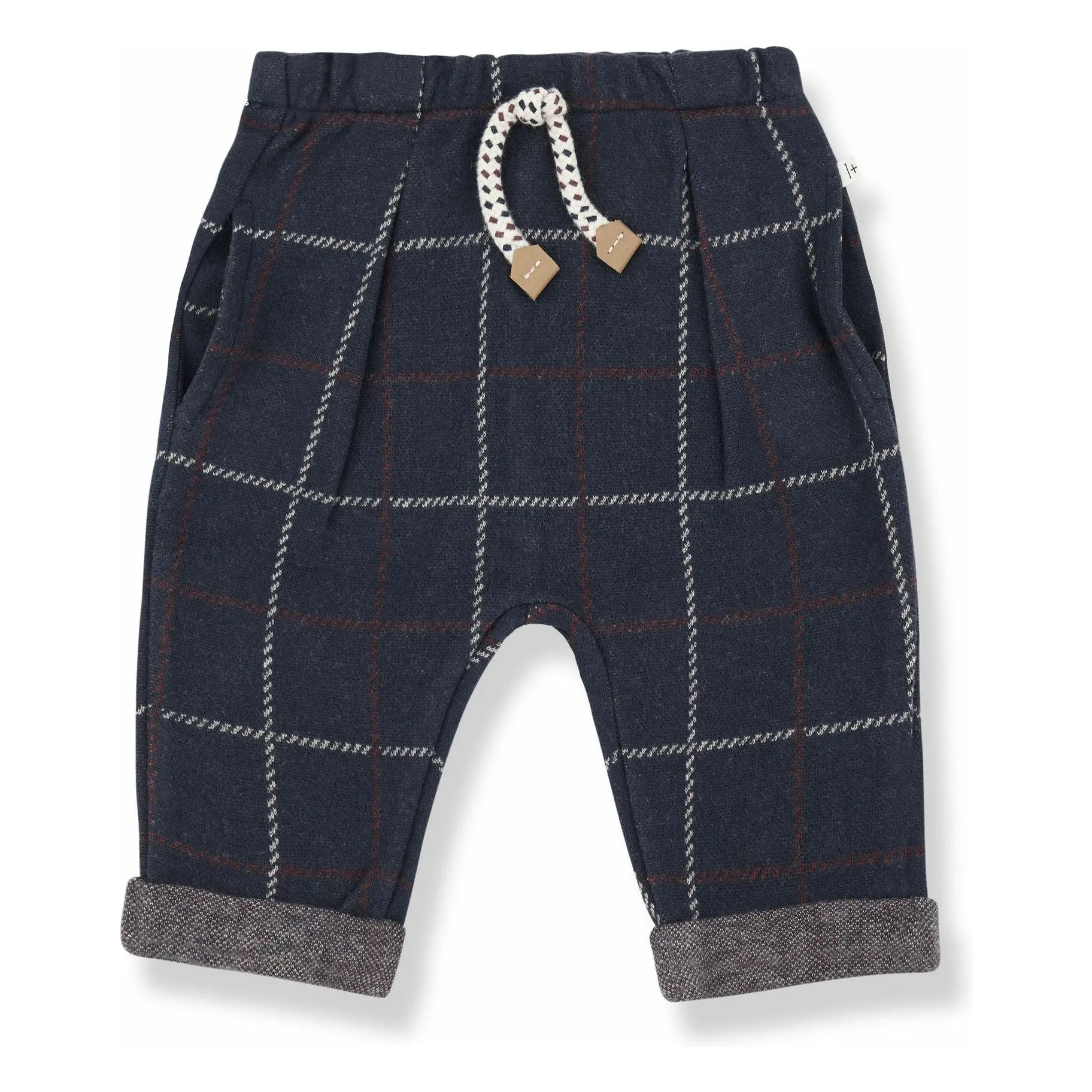 1+ In The Family Navy Blue Robin Pants