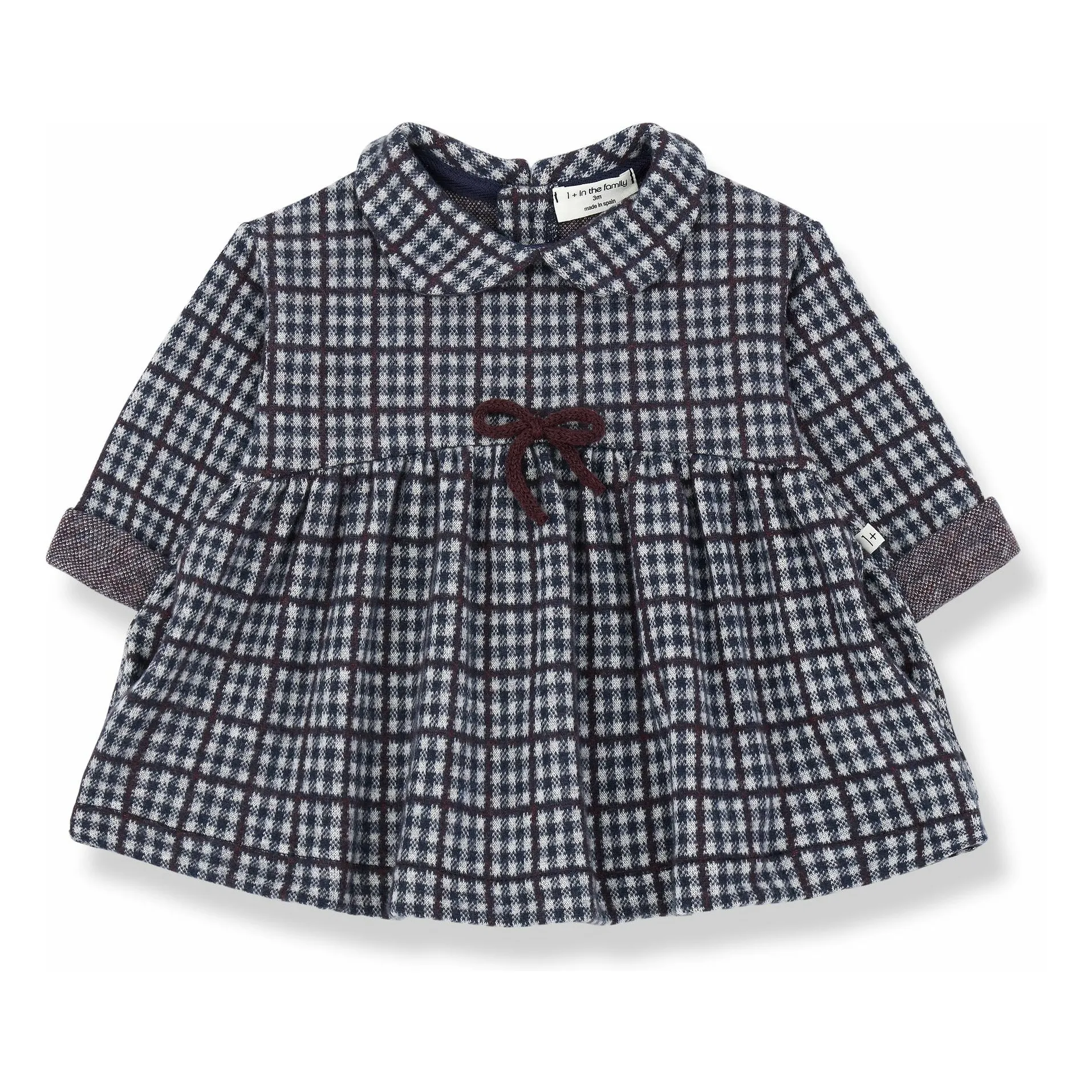 1+ In The Family Navy Blue Julia Dress