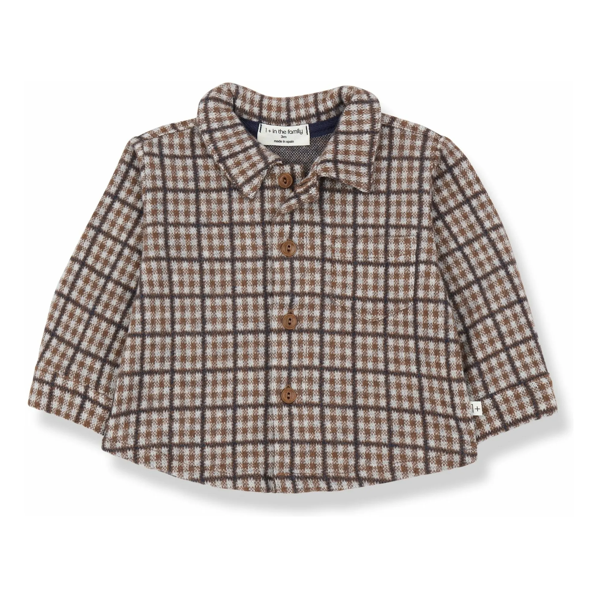1+ In The Family Brown Conrad Shirt