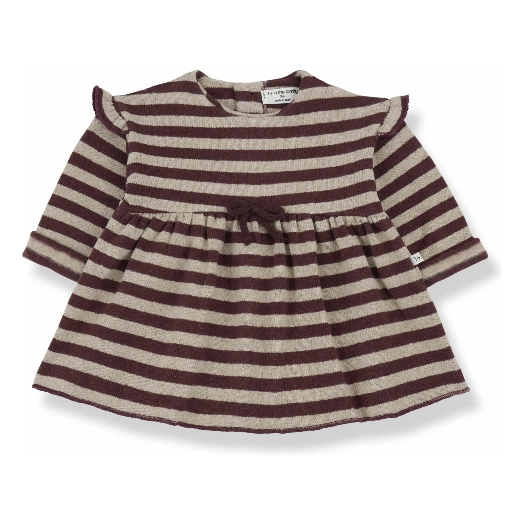 1+ In The Family Burgundy Thea Dress