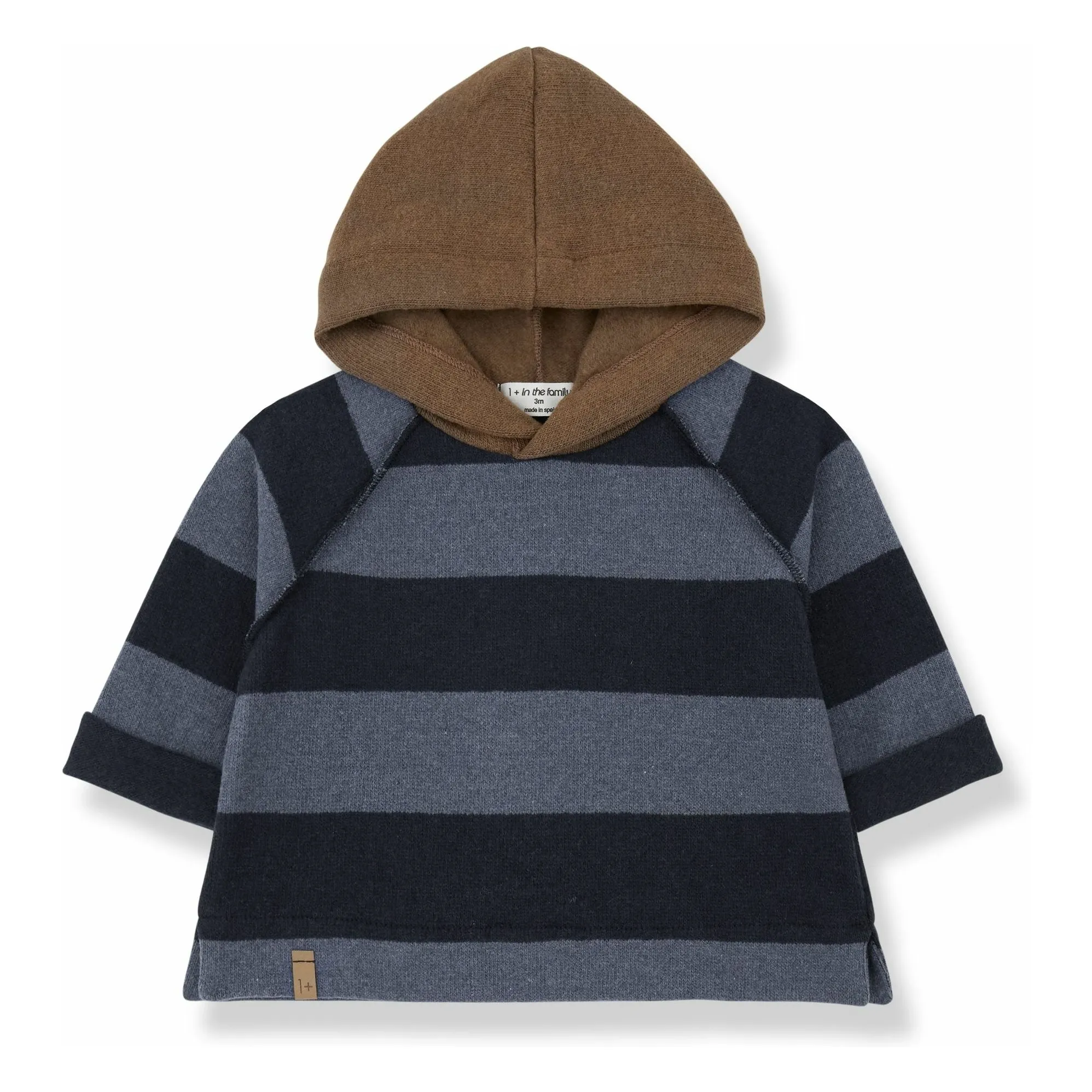 1+ In The Family Grey Blue Jakob Sweatshirt