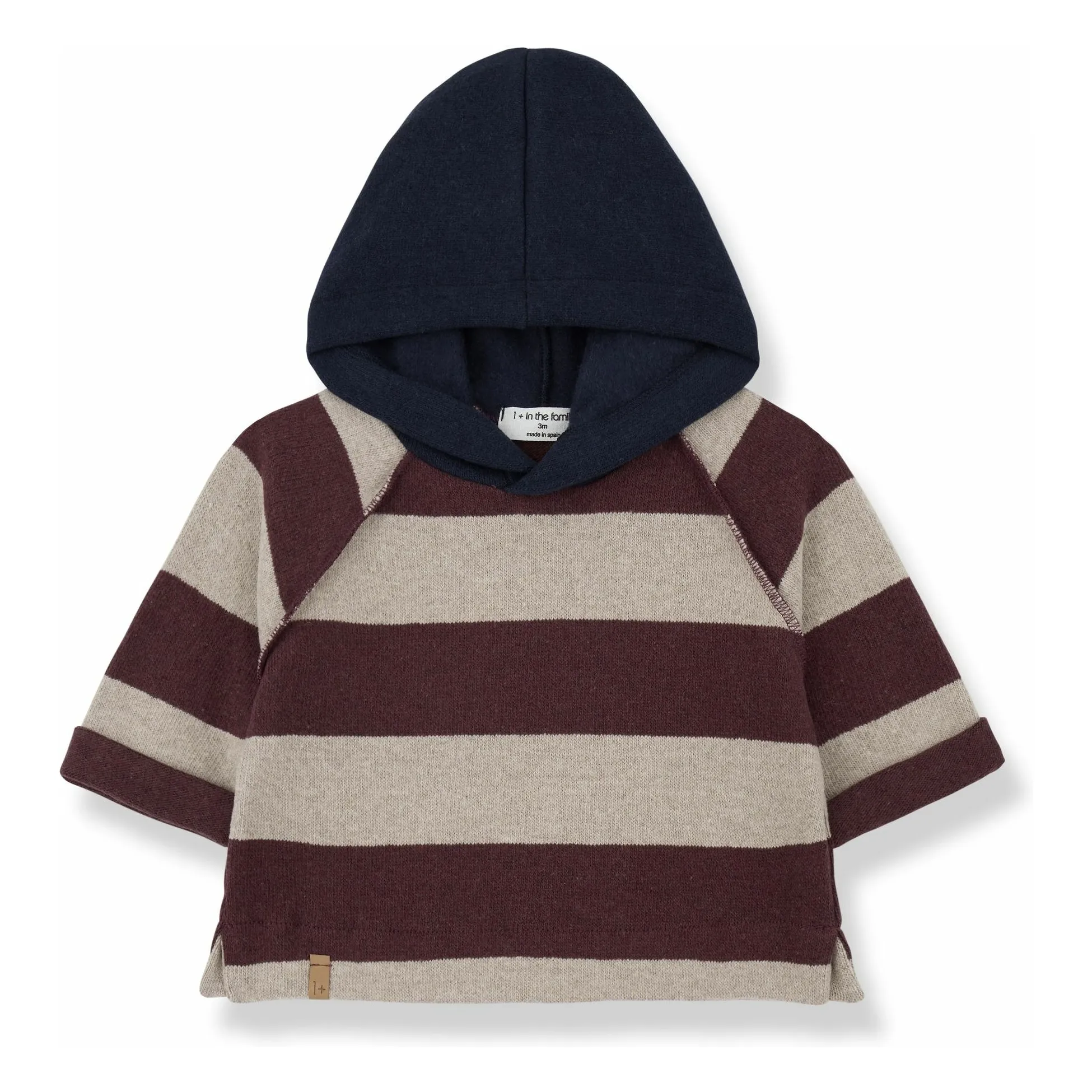 1+ In The Family Burgundy Jakob Sweatshirt