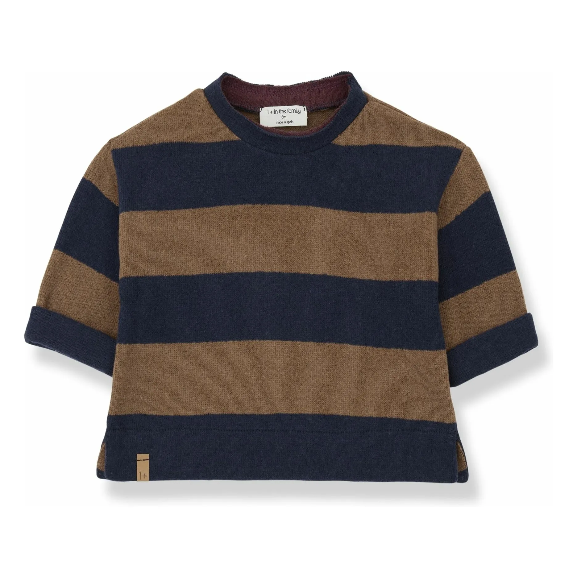 1+ In The Family Brown Knut Sweater