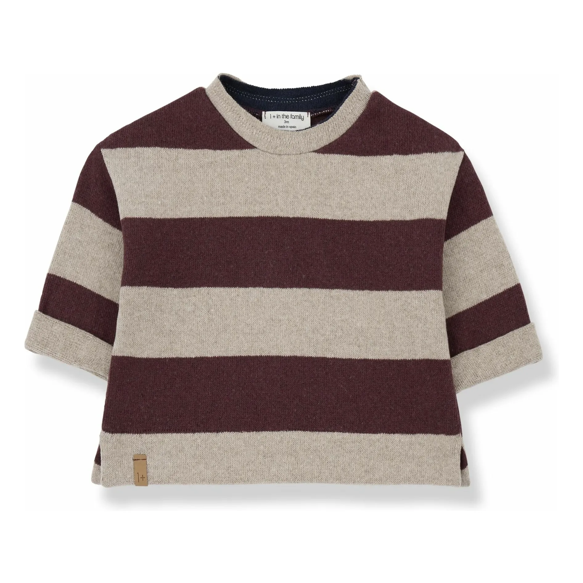 1+ In The Family Burgundy Knut Sweater