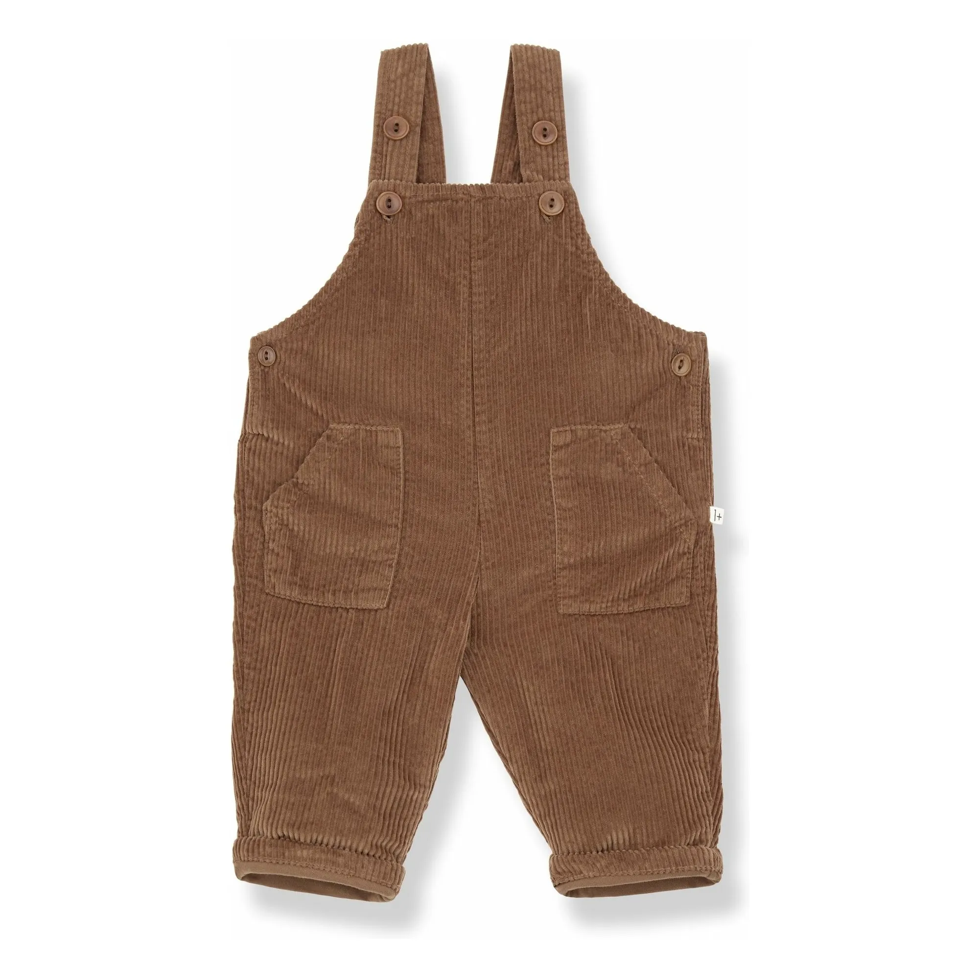 1+ In The Family Brown Benoit Overalls