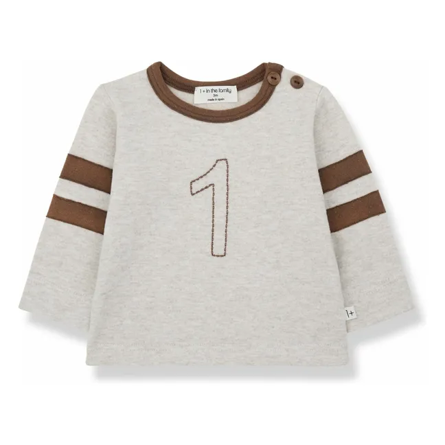 T-shirt Franz | Beige chiné
