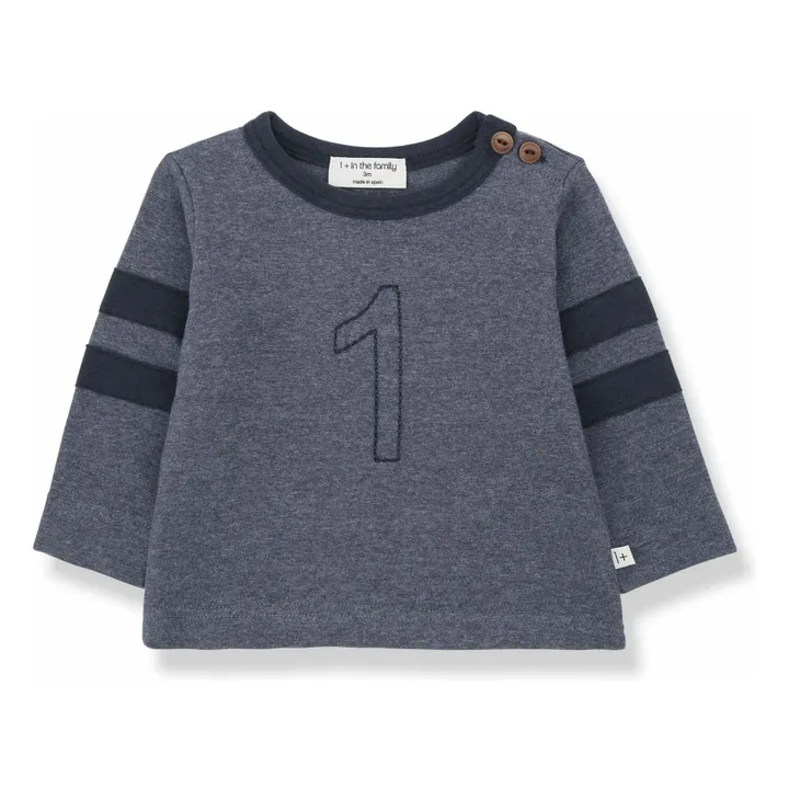 Camiseta Franz | Azul moteado- Imagen del producto n°0