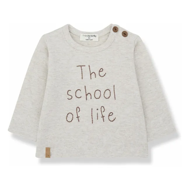 T-shirt Harald | Beige chiné