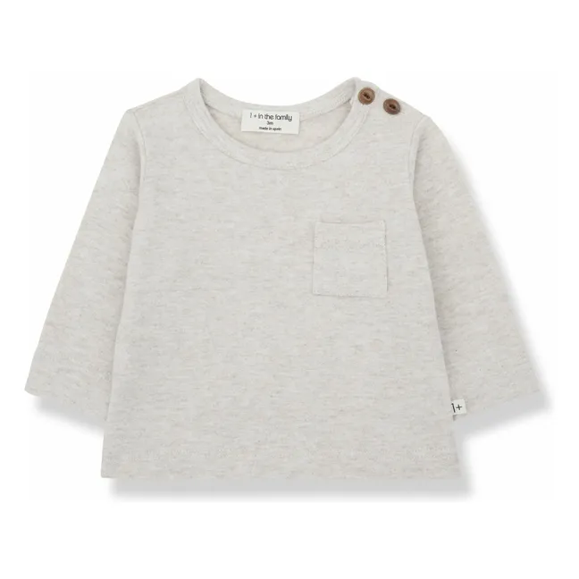 T-shirt Oriol | Beige chiné