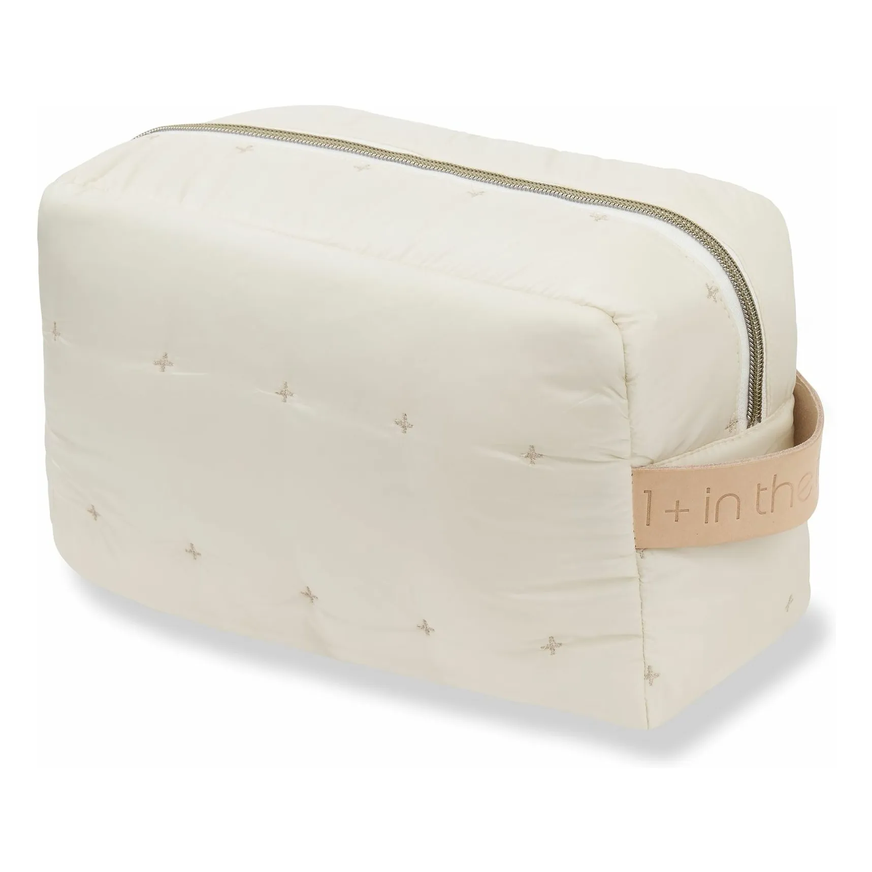 1+ In The Family Ecru Iconic Toiletry Bag