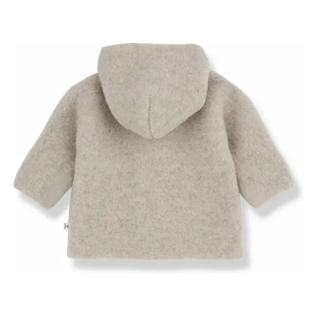 Chaqueta de fibra reciclada Jannick | Beige