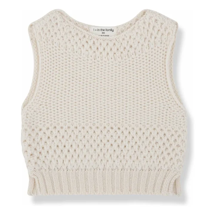 Jersey Karin de lana merina | Crudo- Imagen del producto n°0