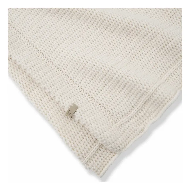 Couverture Marinet Laine Mérinos | Ecru