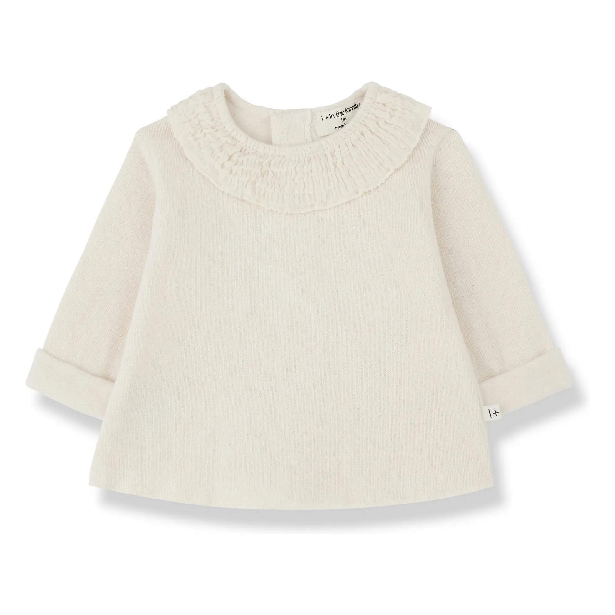 1+ In The Family Ecru Erola Blouse