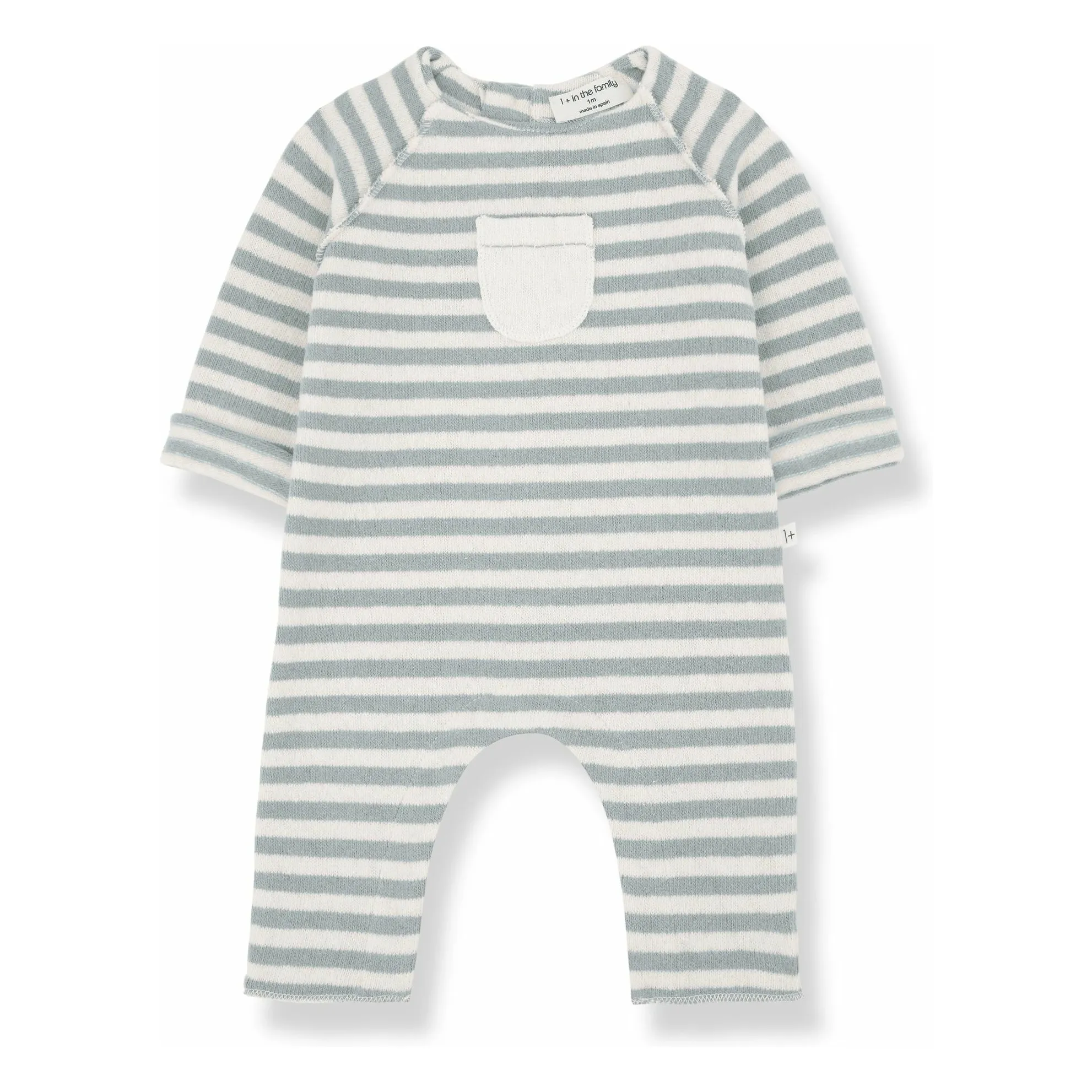 1+ In The Family Grey Blue Sacha Pyjamas