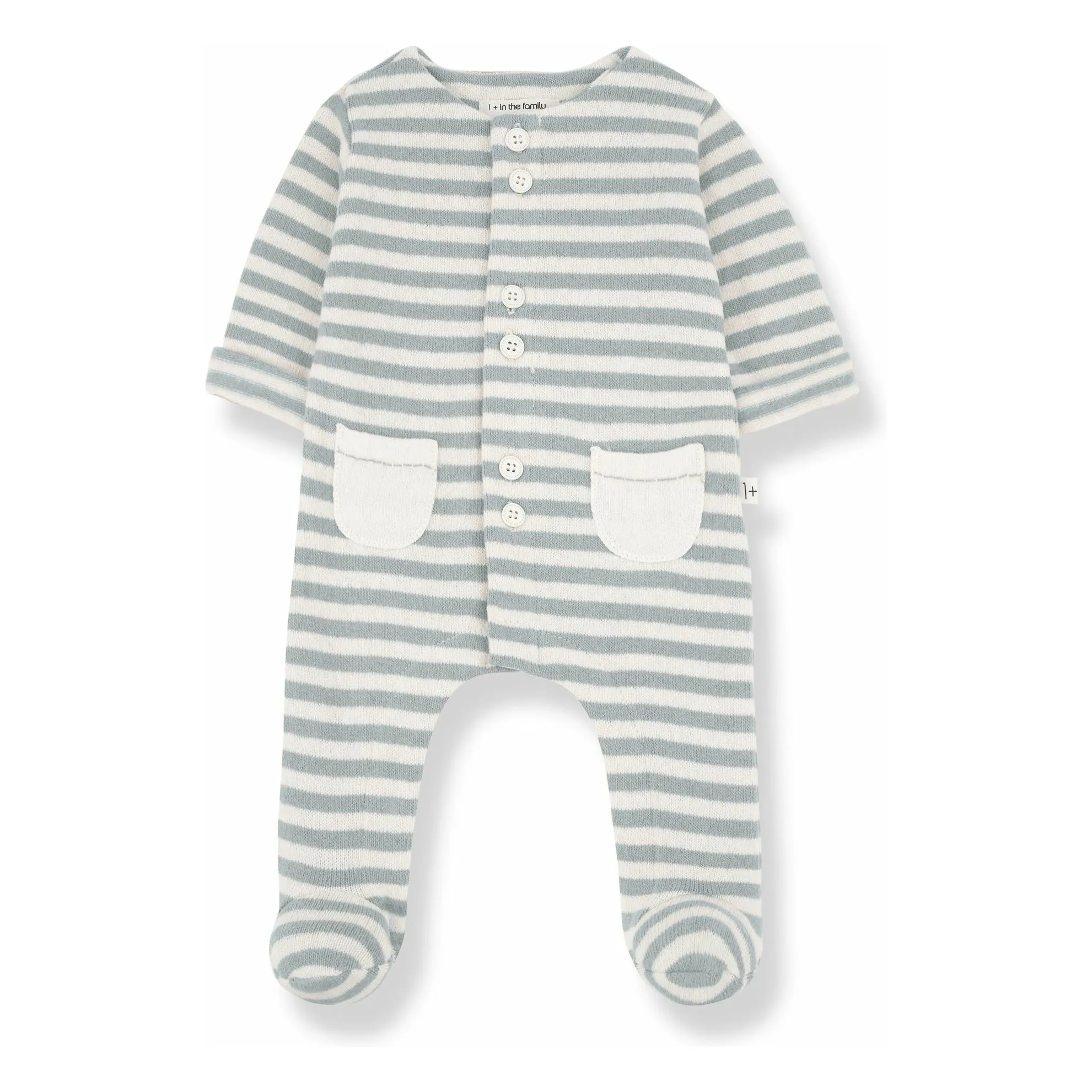 Pyjama Milo | Bleu gris- Image produit n°0