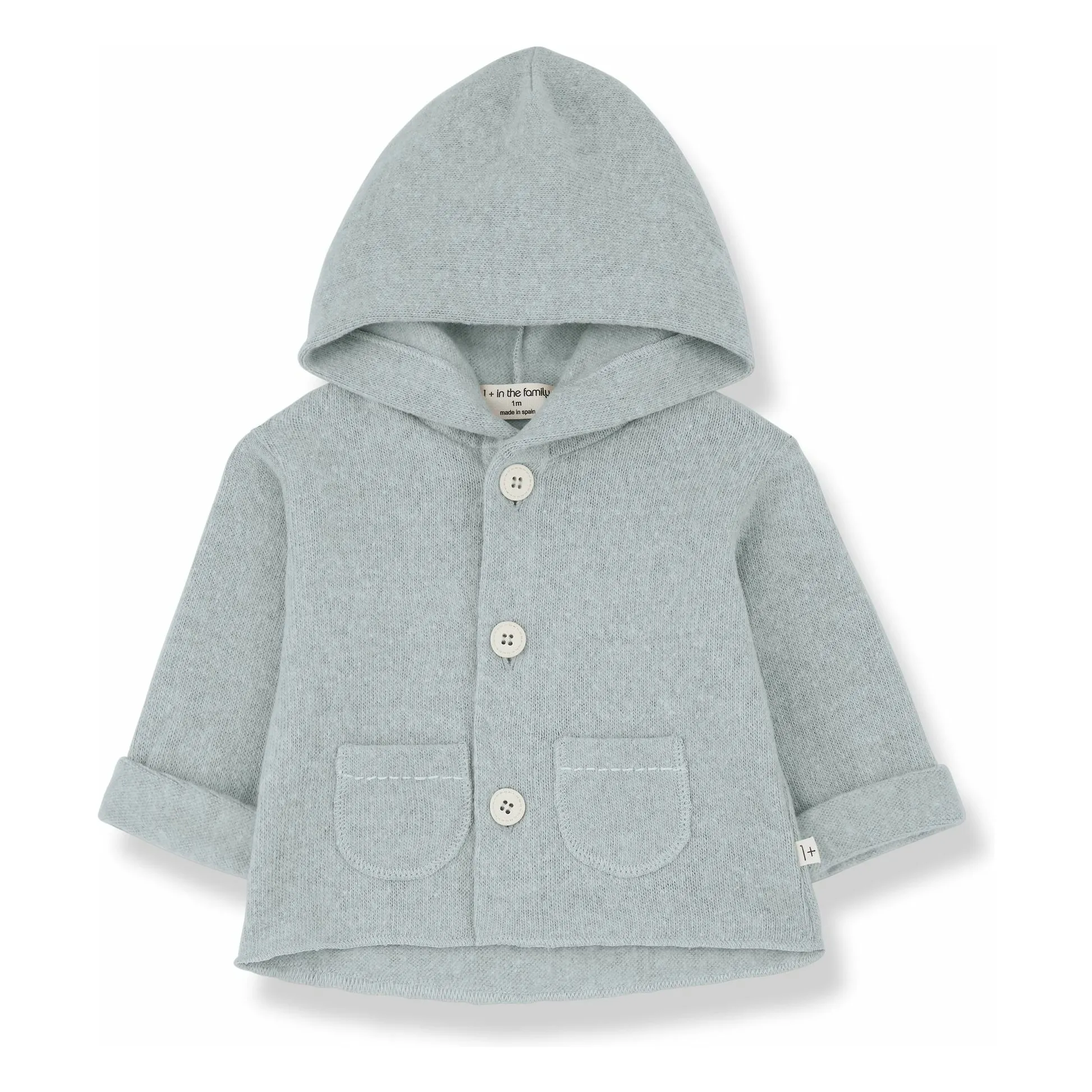 1+ In The Family Grey Blue Fred Jacket