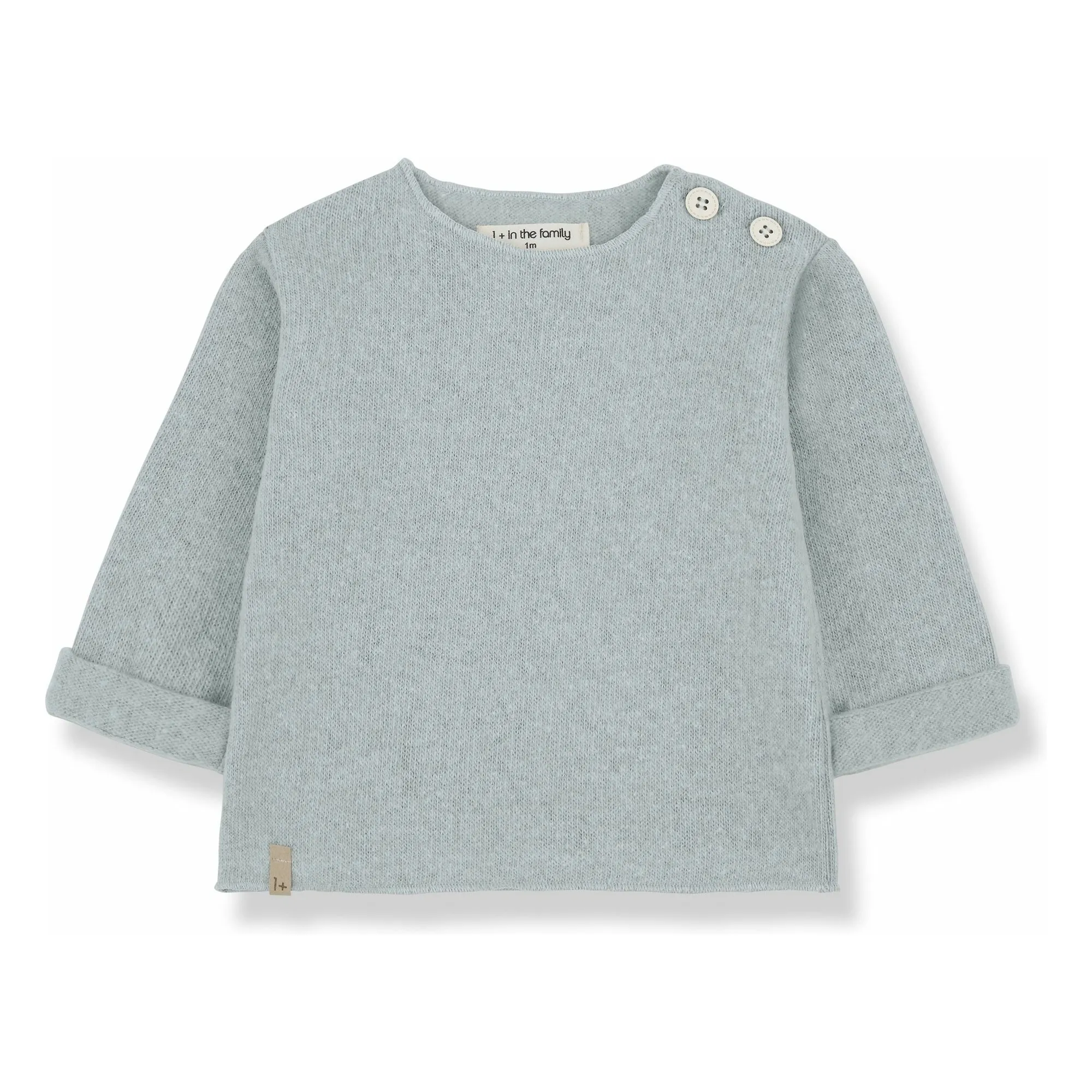 1+ In The Family Grey Blue Chapin T-Shirt