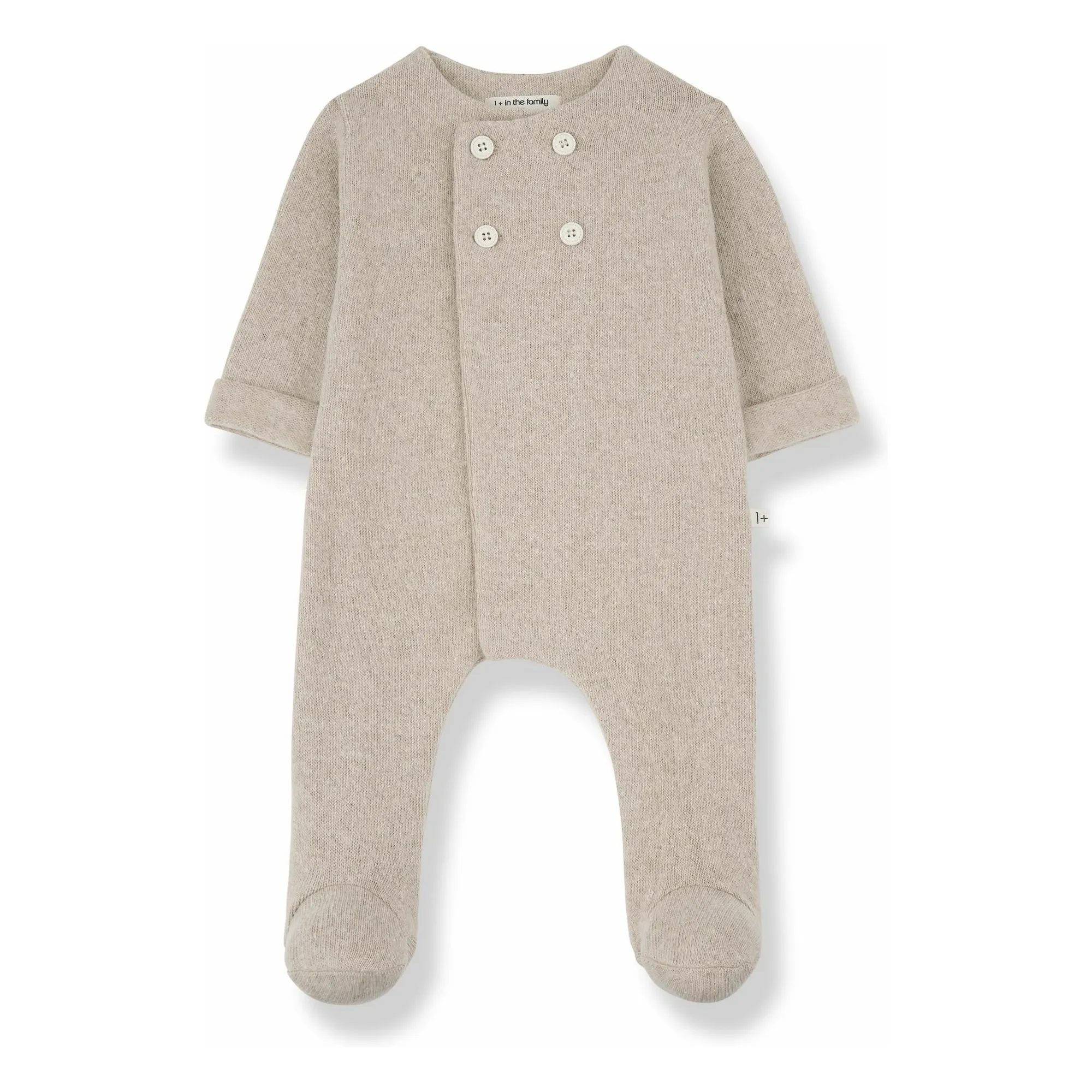 1+ In The Family Beige Baptiste Jumpsuit
