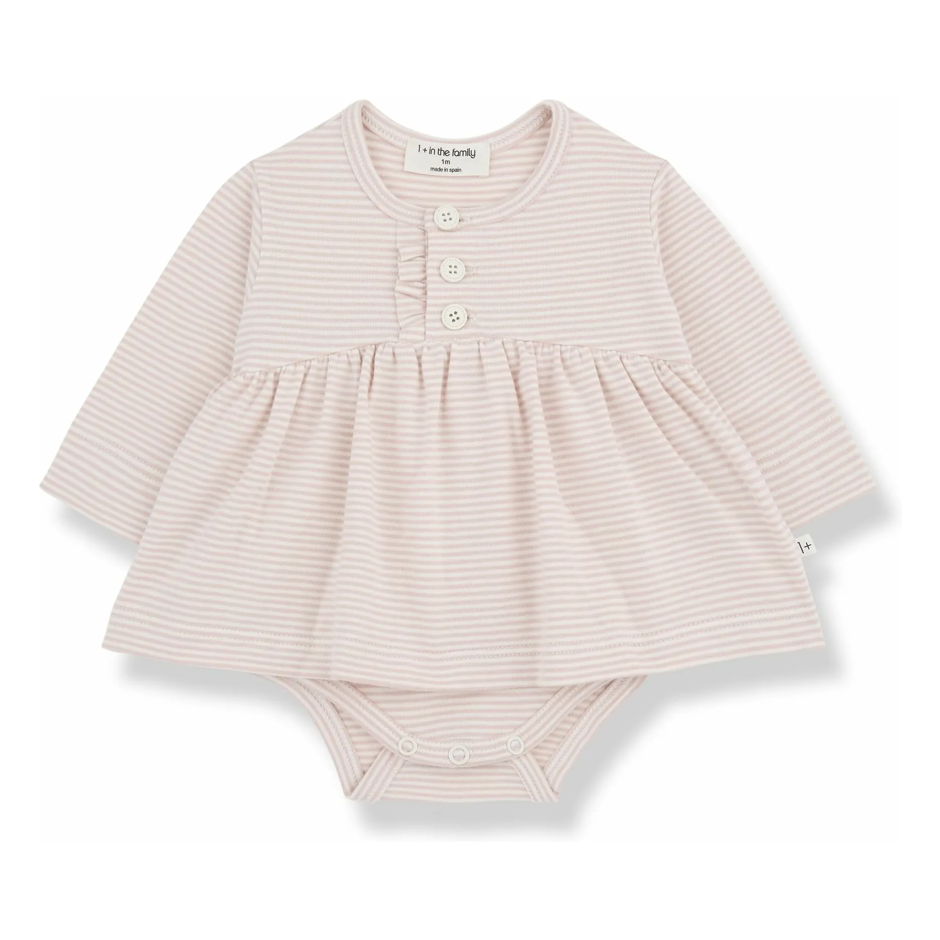 1+ In The Family Nude Ida Organic Cotton Dress