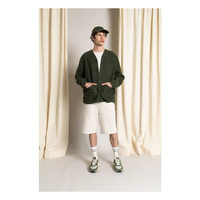 Aron Pantalones cortos de algodón orgánico | Crudo