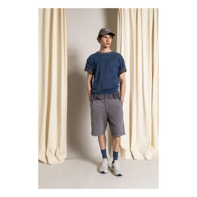 Shorts Aron Bio-Baumwolle | Kohlegrau