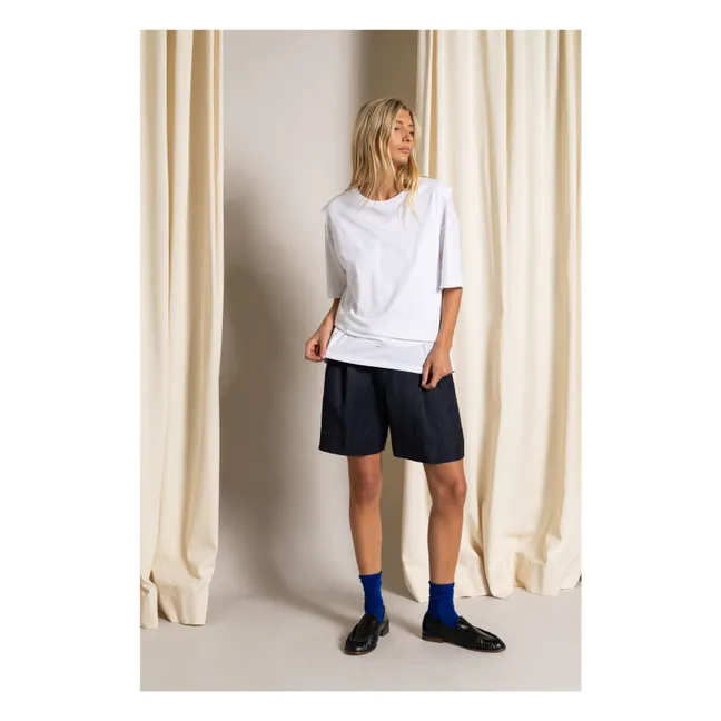 T-shirt Cloud Coton Bio | Blanc