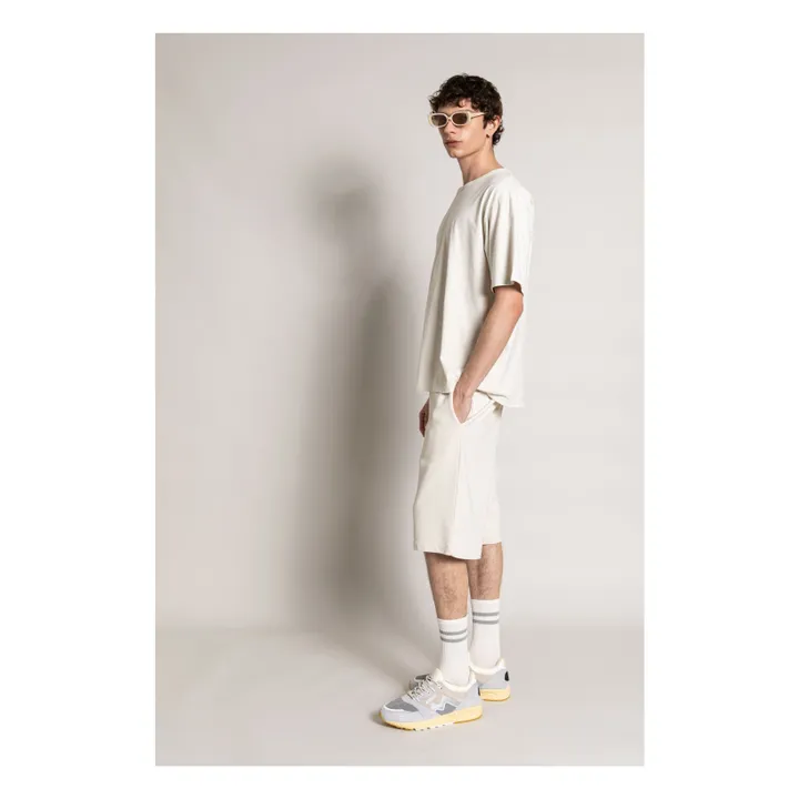 Camiseta Solal de algodón orgánico | Crudo- Imagen del producto n°5