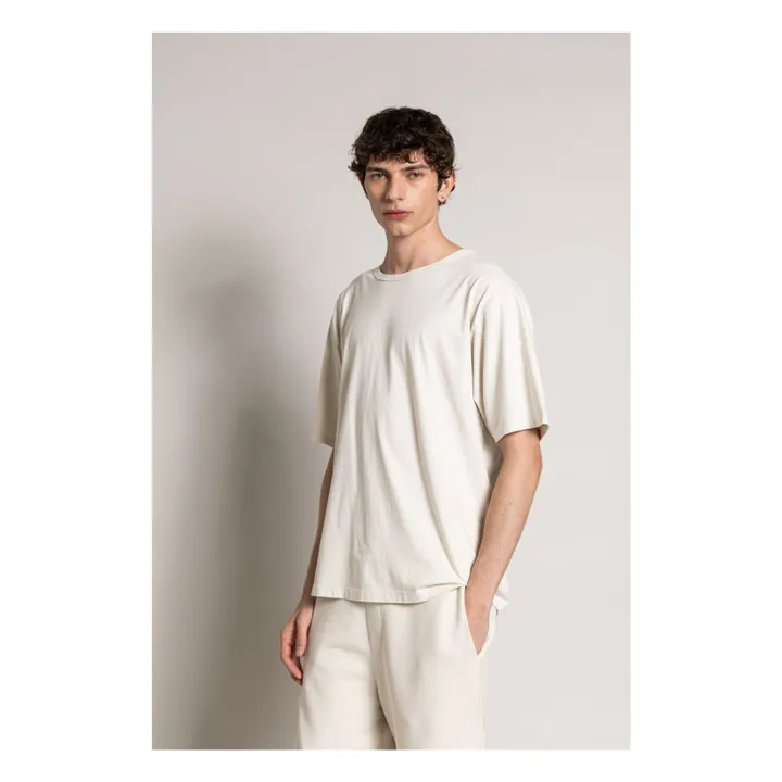 Camiseta Solal de algodón orgánico | Crudo- Imagen del producto n°1