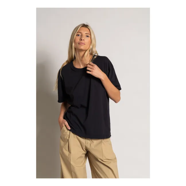 T-Shirt Hana Bio-Baumwolle | Schwarz