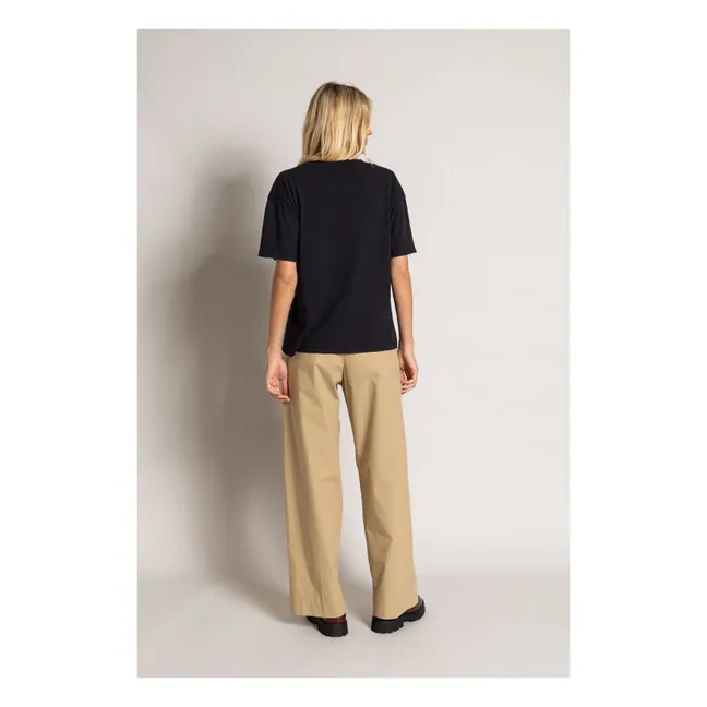 T-shirt Hana Coton Bio | Noir