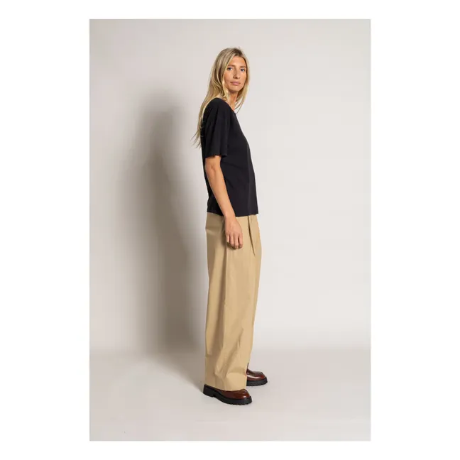T-shirt Hana Coton Bio | Noir