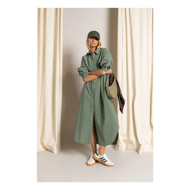 Robe Chemise Melissa | Vert kaki