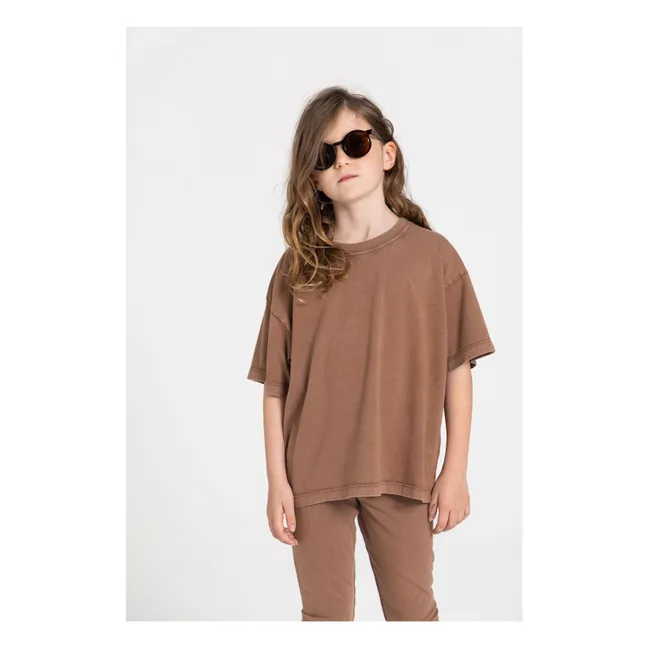 T-shirt Liv Coton Bio | Marron