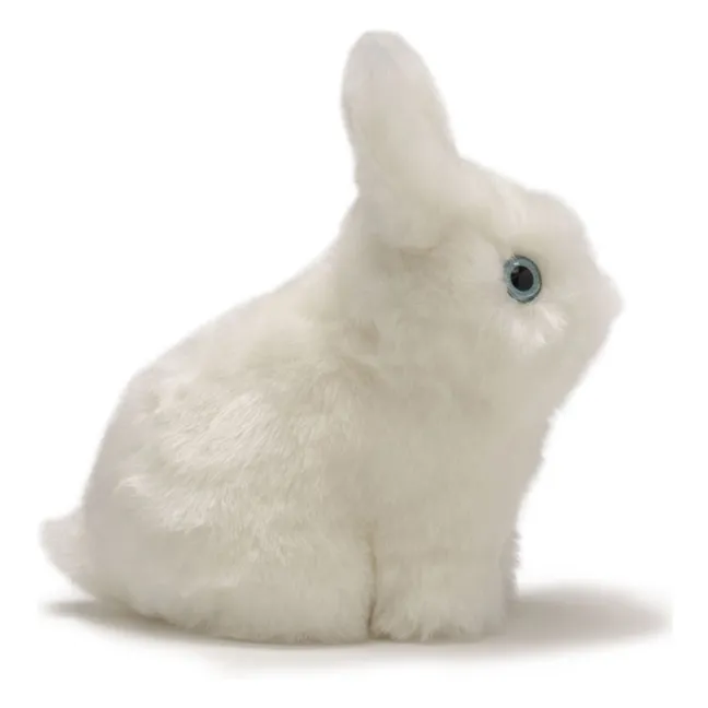 Léon coniglio di peluche 15 cm | Bianco
